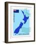 Mail To-From New Zealand-Perysty-Framed Art Print