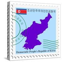 Mail To-From North Korea-Perysty-Stretched Canvas