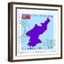 Mail To-From North Korea-Perysty-Framed Premium Giclee Print