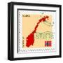 Mail To-From Norway-Perysty-Framed Art Print