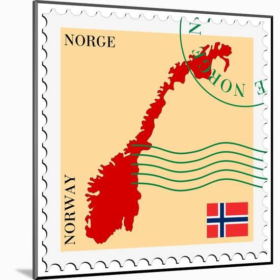 Mail To-From Norway-Perysty-Mounted Art Print