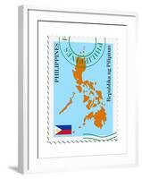 Mail To-From Philippines-Perysty-Framed Art Print