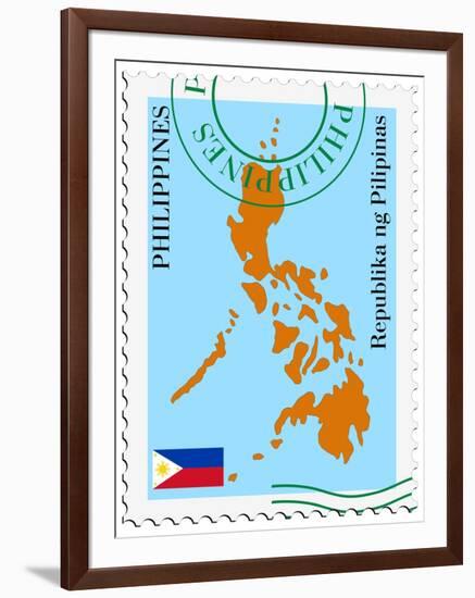 Mail To-From Philippines-Perysty-Framed Art Print