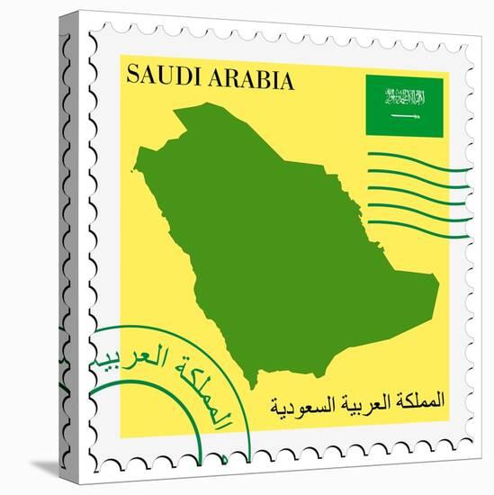 Mail To-From Saudi Arabia-Perysty-Stretched Canvas