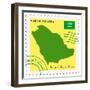 Mail To-From Saudi Arabia-Perysty-Framed Art Print