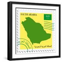 Mail To-From Saudi Arabia-Perysty-Framed Art Print