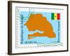 Mail To-From Senegal-Perysty-Framed Art Print