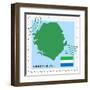 Mail To-From Sierra Leone-Perysty-Framed Art Print