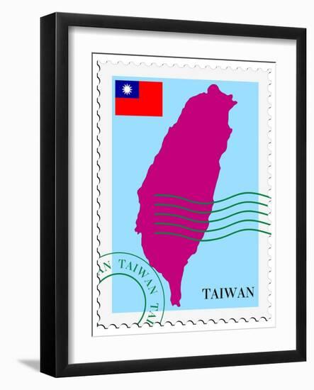 Mail To/From Taiwan-Perysty-Framed Art Print