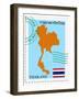 Mail To/From Thailand-Perysty-Framed Art Print