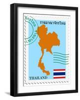 Mail To/From Thailand-Perysty-Framed Art Print