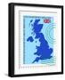 Mail To-From United Kingdom-Perysty-Framed Art Print