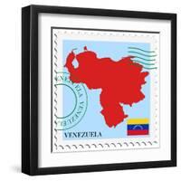 Mail To-From Venezuela-Perysty-Framed Art Print