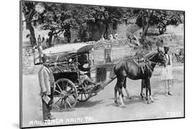 Mail Tonga, Nainital, India, 1917-null-Mounted Giclee Print