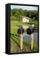 Mailboxes, Keystone, West Virginia-Natalie Tepper-Framed Stretched Canvas