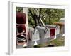 Mailboxes, Manson Area, Washington State, United States of America, North America-De Mann Jean-Pierre-Framed Photographic Print