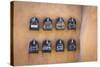 Mailboxes-Kathy Mahan-Stretched Canvas