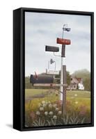 Mailboxes-David Knowlton-Framed Stretched Canvas