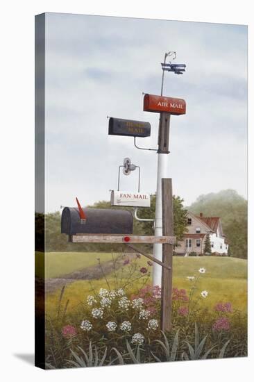 Mailboxes-David Knowlton-Stretched Canvas