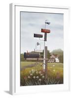 Mailboxes-David Knowlton-Framed Giclee Print