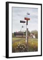 Mailboxes-David Knowlton-Framed Giclee Print