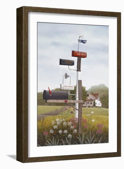 Mailboxes-David Knowlton-Framed Giclee Print