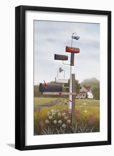 Mailboxes-David Knowlton-Framed Giclee Print