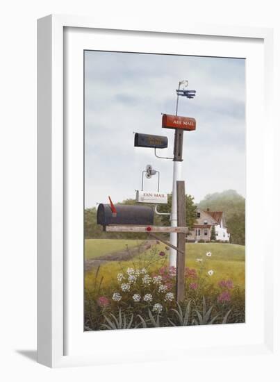 Mailboxes-David Knowlton-Framed Giclee Print