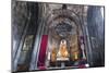 Main altar in the interior of the 4th century Geghard Monastery, UNESCO World Heritage Site, Kotayk-G&M Therin-Weise-Mounted Photographic Print