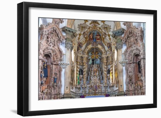 Main Altar, Sao Francisco De Assis Church, Sao Joao Del Rey, Minas Gerais, Brazil, South America-Gabrielle and Michael Therin-Weise-Framed Photographic Print