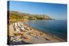 Main Beach, Budva, Montenegro, Europe-Alan Copson-Stretched Canvas