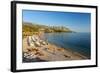 Main Beach, Budva, Montenegro, Europe-Alan Copson-Framed Photographic Print