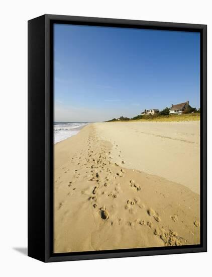 Main Beach, East Hampton, the Hamptons, Long Island, New York State, USA-Robert Harding-Framed Stretched Canvas