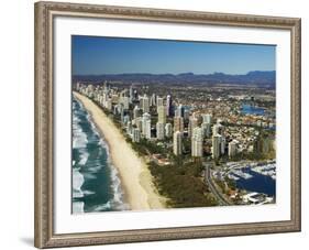 Main Beach, Gold Coast, Australia-David Wall-Framed Photographic Print