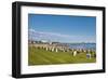 Main Beach of Buesum, Schleswig-Holstein, Germany-null-Framed Art Print