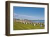 Main Beach of Buesum, Schleswig-Holstein, Germany-null-Framed Art Print