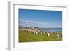 Main Beach of Buesum, Schleswig-Holstein, Germany-null-Framed Art Print