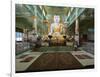 Main Buddha statue at Soon Oo Ponnya Shin pagoda, Sagaing Hills, Mandalay Region, Myanmar-null-Framed Photographic Print