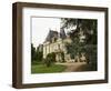 Main Building and Garden of Domaine Du Closel Chateau Des Vaults, France-Per Karlsson-Framed Photographic Print
