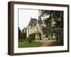 Main Building and Garden of Domaine Du Closel Chateau Des Vaults, France-Per Karlsson-Framed Photographic Print