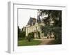 Main Building and Garden of Domaine Du Closel Chateau Des Vaults, France-Per Karlsson-Framed Photographic Print