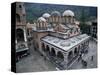 Main Church, Rila Monastery, Unesco World Heritage Site, Bulgaria-Peter Scholey-Stretched Canvas