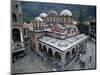 Main Church, Rila Monastery, Unesco World Heritage Site, Bulgaria-Peter Scholey-Mounted Photographic Print