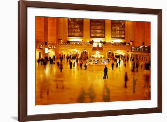 Main Concours in Grand Central Terminal, Manhattan, New York Cit-Sabine Jacobs-Framed Photographic Print