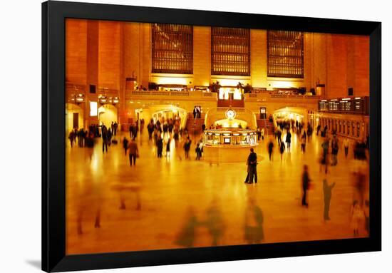 Main Concours in Grand Central Terminal, Manhattan, New York Cit-Sabine Jacobs-Framed Photographic Print