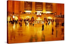 Main Concours in Grand Central Terminal, Manhattan, New York Cit-Sabine Jacobs-Stretched Canvas