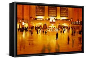 Main Concours in Grand Central Terminal, Manhattan, New York Cit-Sabine Jacobs-Framed Stretched Canvas