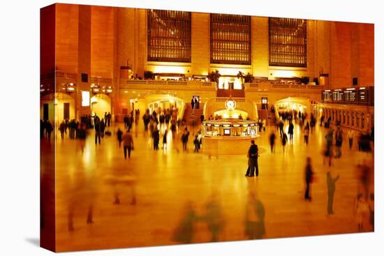 Main Concours in Grand Central Terminal, Manhattan, New York Cit-Sabine Jacobs-Stretched Canvas
