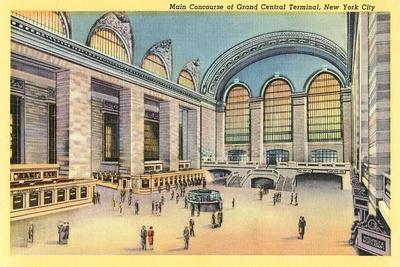  RelicPaper 1943 New York Central: Wartime Guide to Grand  Central, New York Central Print Ad: Posters & Prints