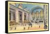 Main Concourse, Grand Central Station-null-Framed Stretched Canvas